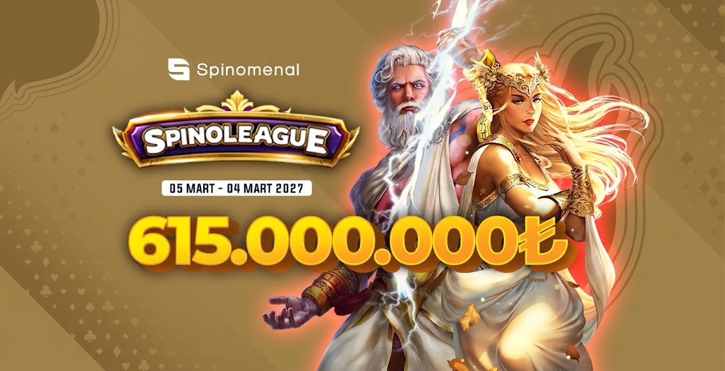 Spinomenal sağlayıcısının tüm oyunlarında geçerli 615.000.000₺ ödüllü turnuvasına hemen katıl!