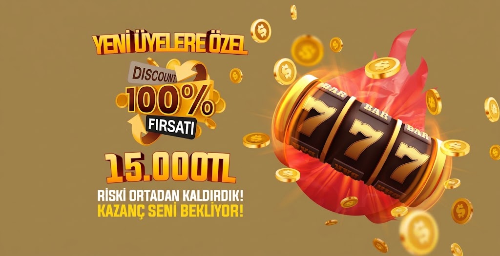 Riski Ortadan Kaldırdık, %100 Discount!